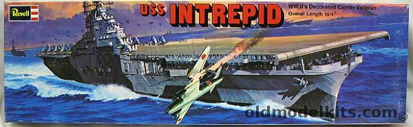 Revell 1/720 USS Intrepid CV11 Aircraft Carrier - Essex Class, H462 plastic model kit